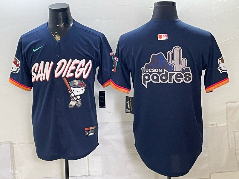 Men San Diego Padres blank blue Nike 2026 MLB Jersey 082800721